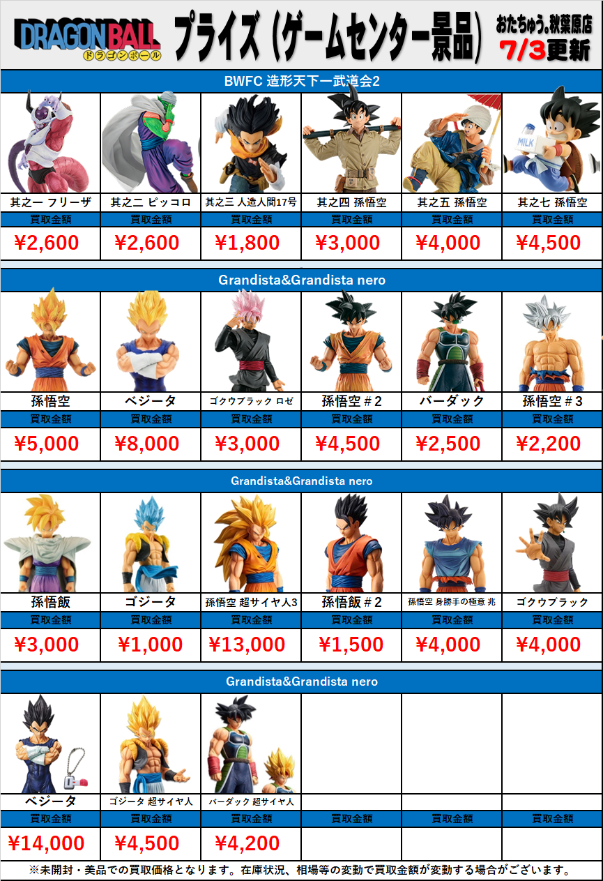 未開封】 ドラゴンボール プライズ フィギュア まとめ 36体