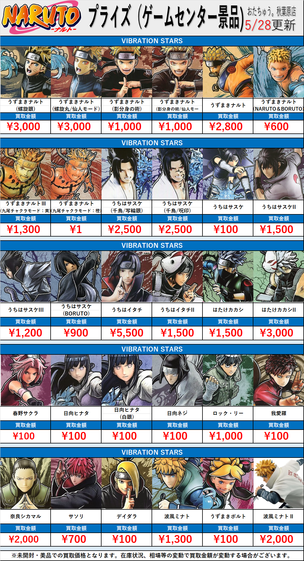 NARUTO プライズ フィギュア まとめ売り