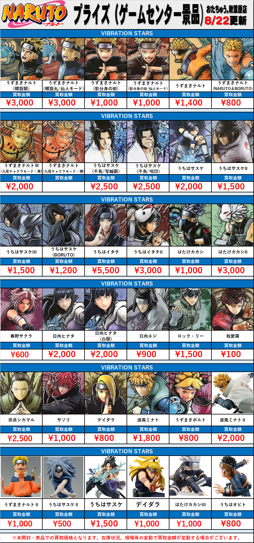 NARUTO プライズフィギュア　9体セット　まとめ売り NARUTO ナルト プライズフィギュア 11種 まとめ売り - メルカリ