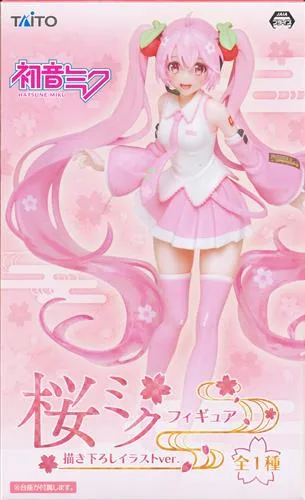 タイトー 桜ミク 描き下ろしイラストverのパッケージ