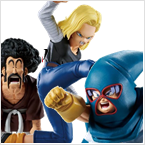 マイティマスク/人造人間18号/ミスター・サタン 2種セット MATCH MAKERSのパッケージ