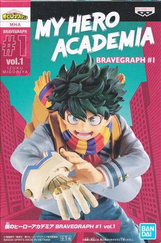 緑谷出久 BRAVEGRAPH #1 vol.1のパッケージ