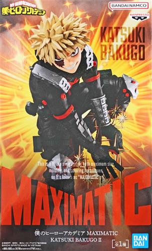 爆豪勝己Ⅱ MAXIMATIC KATSUKI BAKUGO Ⅱのパッケージ