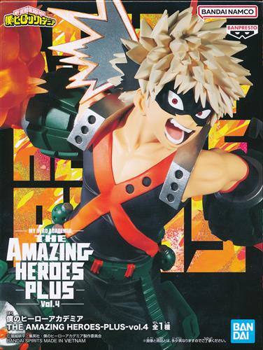 爆豪勝己vol.4 THE AMAZING HEROES-PLUS-vol.4のパッケージ
