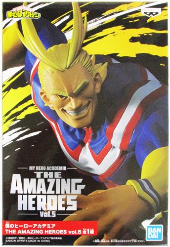 オールマイト THE AMAZING HEROES vol.5のパッケージ