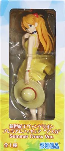 アスカ Summer Dress プレミアムフィギュアのパッケージ