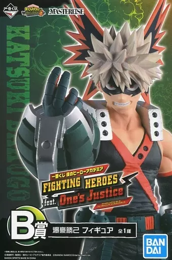 B賞 爆豪勝己 FIGHTING HEROES feat. One's Justiceのパッケージ