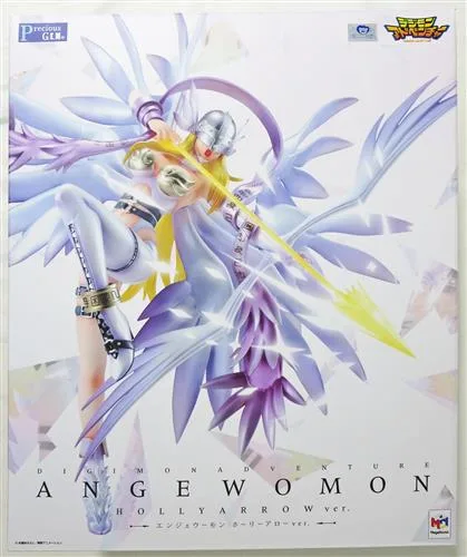エンジェウーモン ホーリーアローver. 光る台座付き<br />
Precious G.E.M.シリーズのパッケージ