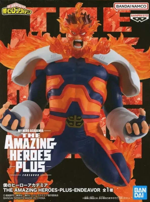 エンデヴァー THE AMAZING HEROES PLUS ENDEAVORのパッケージ
