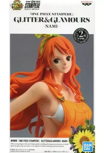 ナミ (黄) GLITTER&GLAMOURS ONE PIECE STAMPEDEのパッケージ