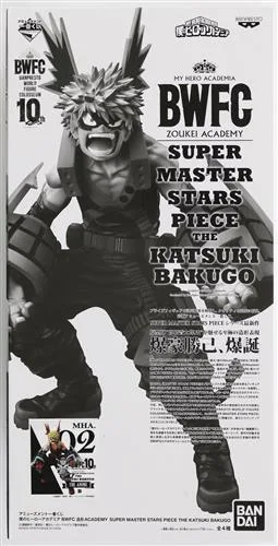 B 爆豪勝己 BWFC SUPER MASTER STARS PIECE THE ANIME賞のパッケージ