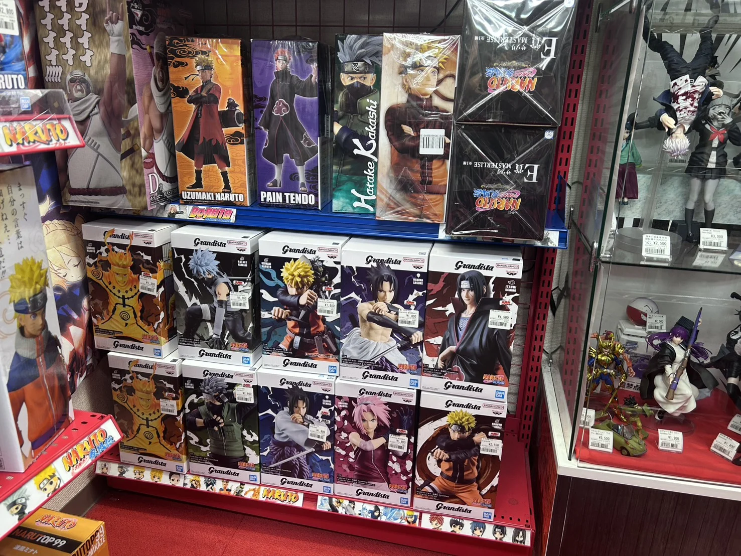 NARUTOコーナー 売り場全景