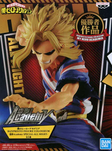 オールマイト 造形Academy SPECIALのパッケージ