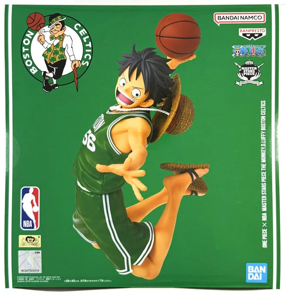 ルフィ(BOSTON CELTICS) ONE PIECE ×NBA <br />
MASTER STARS PIECE のパッケージ