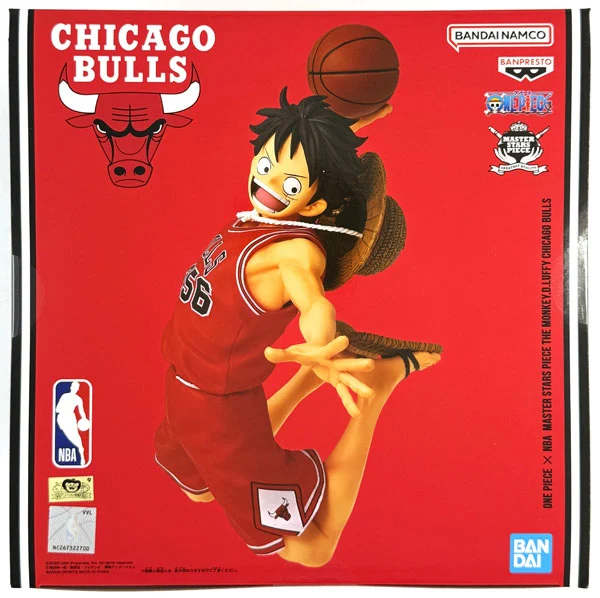 ルフィ(CHICAGO BULLS) ONE PIECE ×NBA <br />
MASTER STARS PIECE のパッケージ