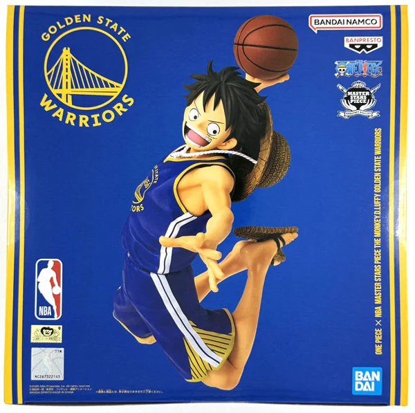 ルフィ(GOLDEN STATE WARRIORS) ONE PIECE ×NBA <br />
MASTER STARS PIECE のパッケージ