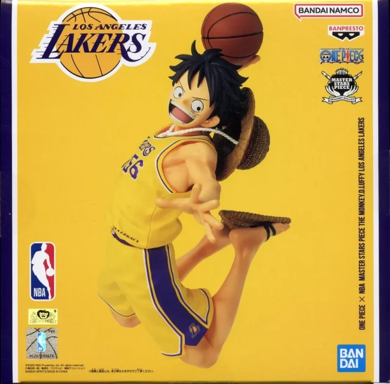 ルフィ(LOS ANGELES LAKERS) ONE PIECE ×NBA <br />
MASTER STARS PIECE のパッケージ