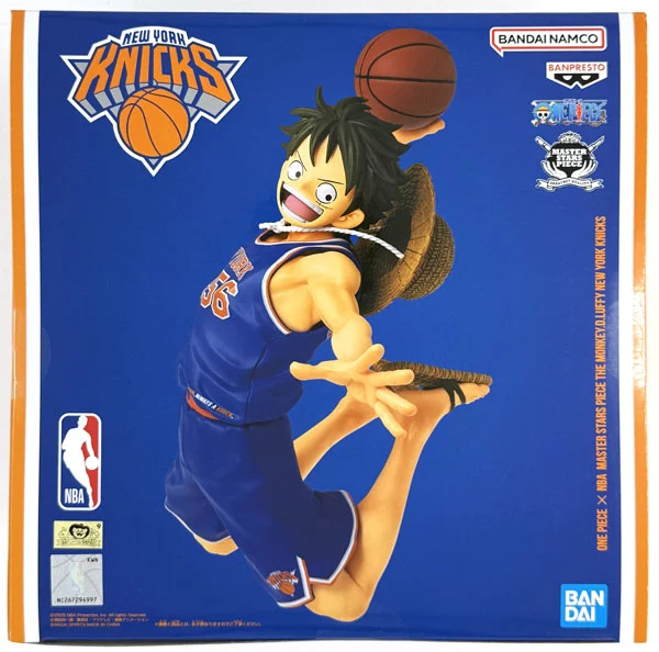 ルフィ(NEW YORK KNICKS) ONE PIECE ×NBA <br />
MASTER STARS PIECE のパッケージ