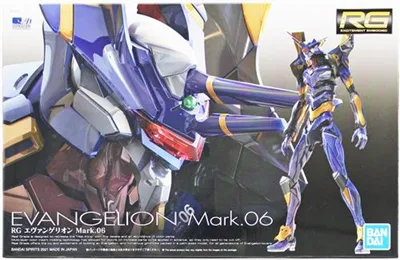 RG エヴァンゲリオン エヴァンゲリオン Mark.06ノンスケール 色分け済みプラモデルのパッケージ