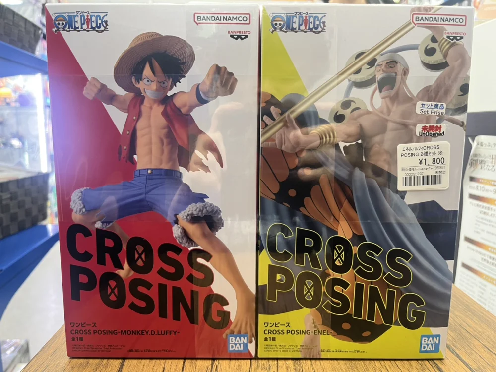 ワンピース CROSS POSING エネル/ルフィ CROSS POSING 2種セット