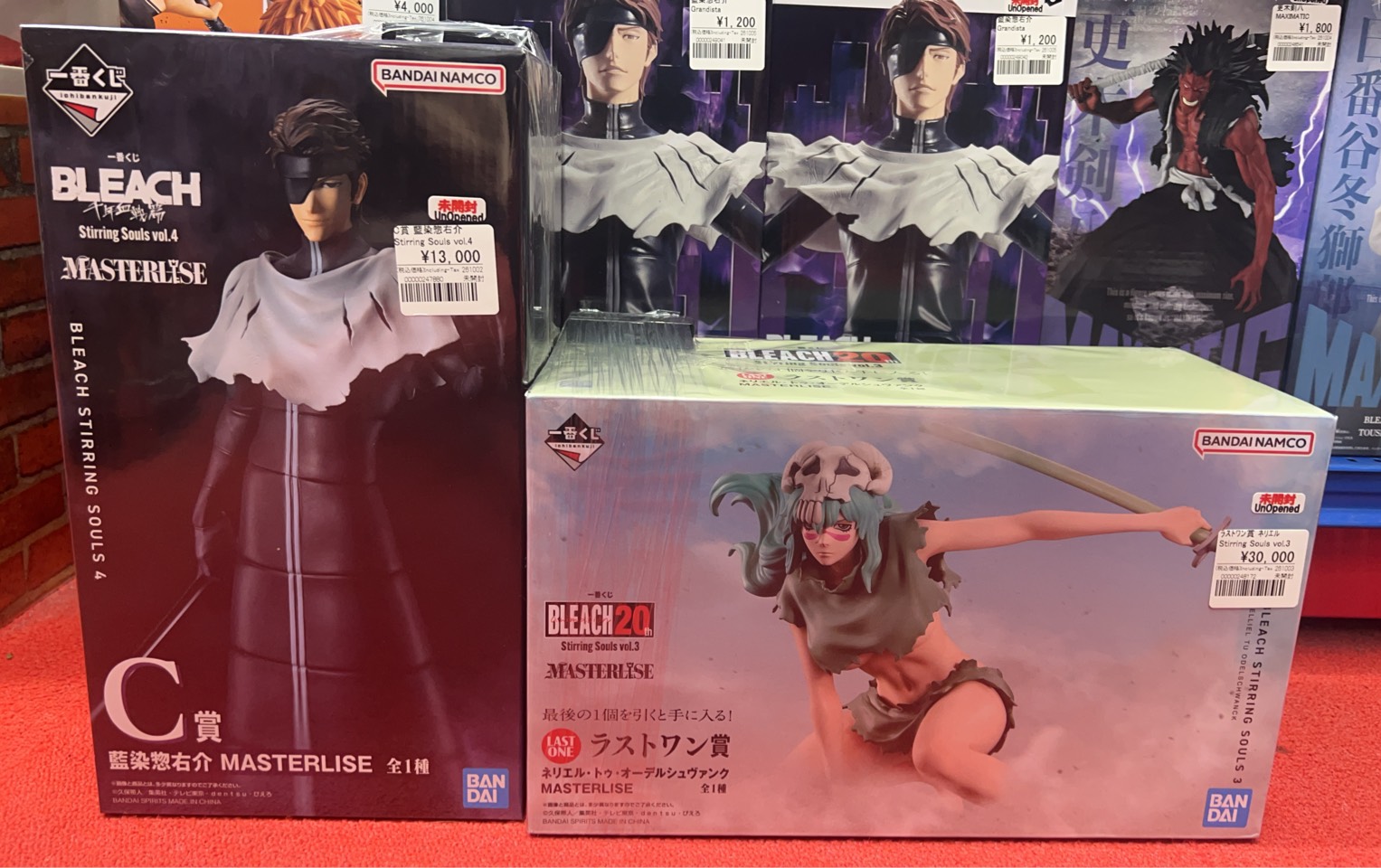 BLEACH 店内売り場コーナー 一番くじ MASTERLISE