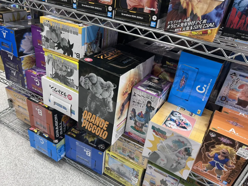 おたちゅう。秋葉原店1階のドラゴンボール一番くじフィギュア売場