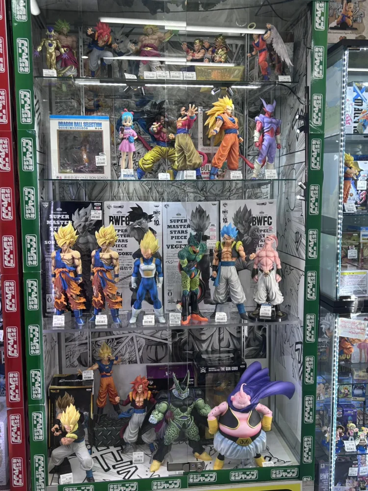 1階店内紹介 ドラゴンボール・一番くじ編】摩訶不思議！フィギュア