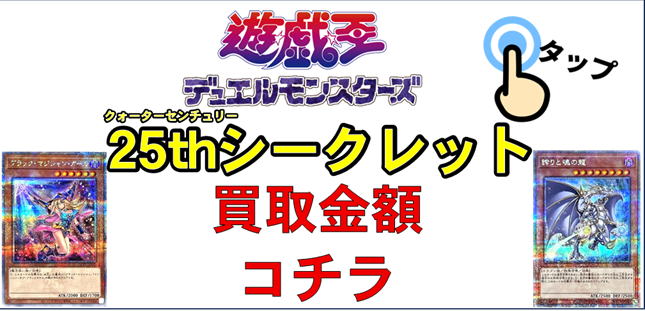 25thシークレット9枚 遊戯王】25thシークレット買取価格表/全国対応の宅配買取 - おた