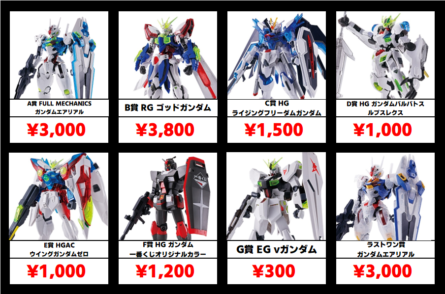 一番くじ 弱かっ 機動戦士ガンダム B賞D賞G賞ガンプラ まとめ売り！