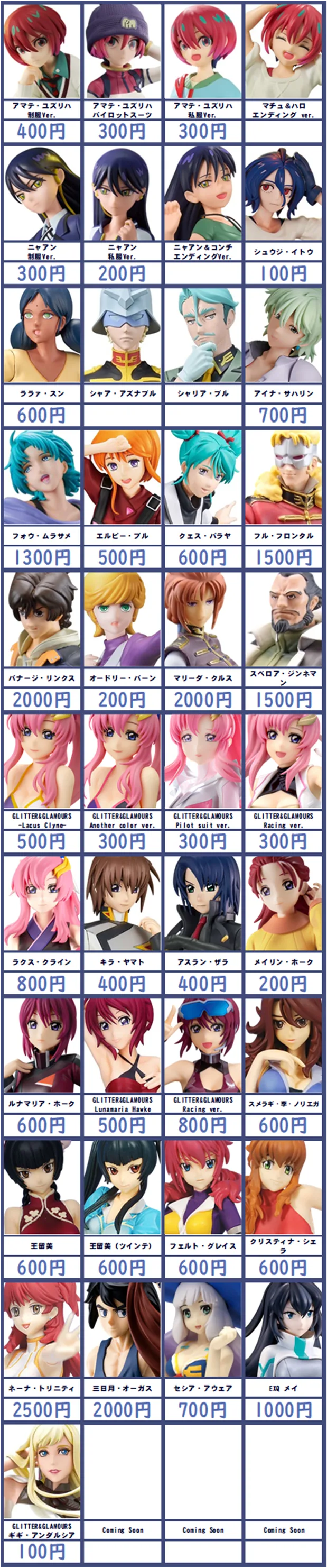 フィギュア買取価格