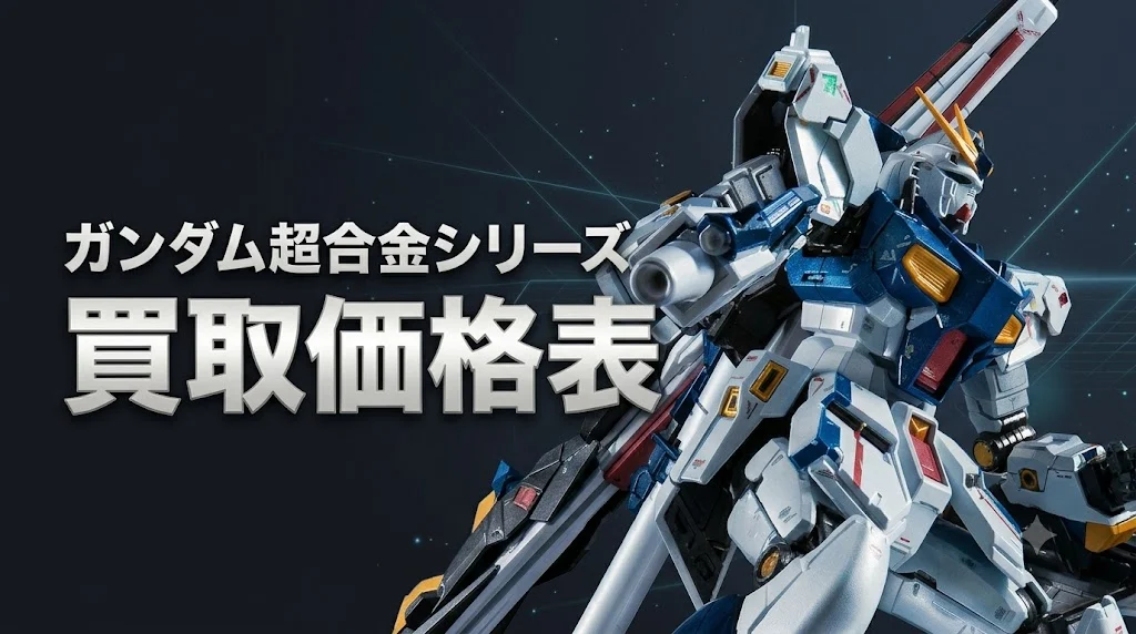 ガンダム超合金シリーズ買取価格表