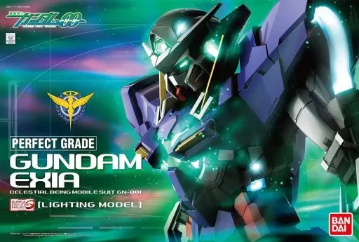 PG ガンダムエクシア (LIGHTING MODEL)のプラモデルのパッケージ