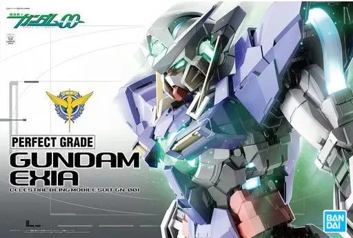 PG ガンダムエクシアのプラモデルのパッケージ