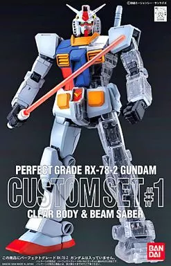 PG ガンダムカスタムセット#1のプラモデルのパッケージ