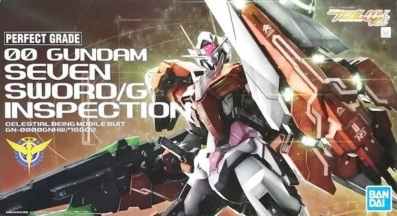 PG ダブルオーガンダム セブンソード/Ｇ インスペクション 【プレミアムバンダイ限定】のプラモデルのパッケージ