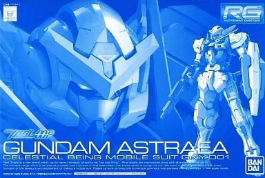 RG ガンダムエクシア用 ガンダムアストレアパーツセット 【プレミアムバンダイ限定】のプラモデルのパッケージ