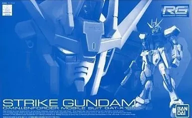 RG ストライクガンダム 【プレミアムバンダイ限定】のプラモデルのパッケージ