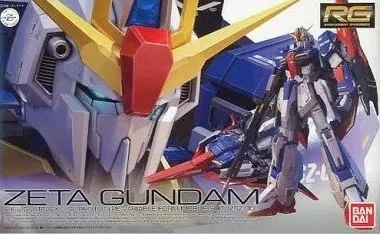 RG ゼータガンダム クリアカラーのプラモデルのパッケージ