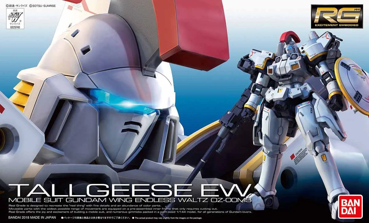 RG トールギス EWのプラモデルのパッケージ