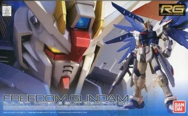 RG フリーダムガンダム [エクストラフィニッシュ]のプラモデルのパッケージ