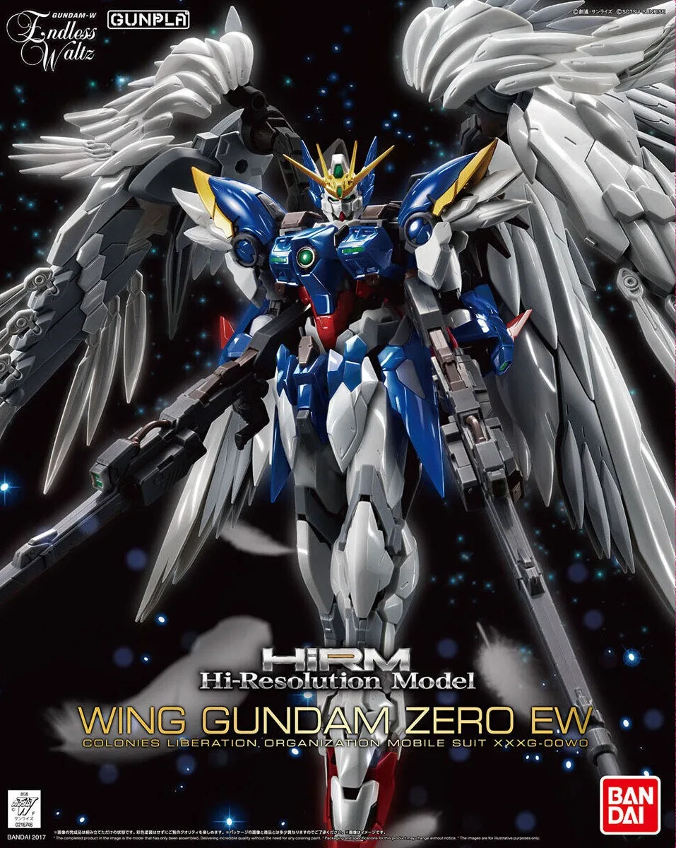 ウイングガンダムゼロ EWのプラモデルのパッケージ