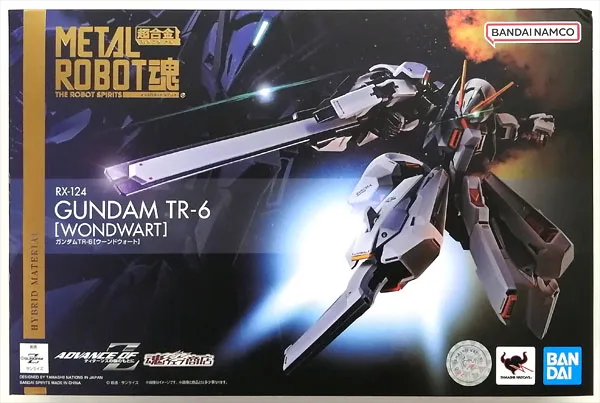 ガンダムTR-6 [ウーンドウォート] のMETALROBOT魂のパッケージ