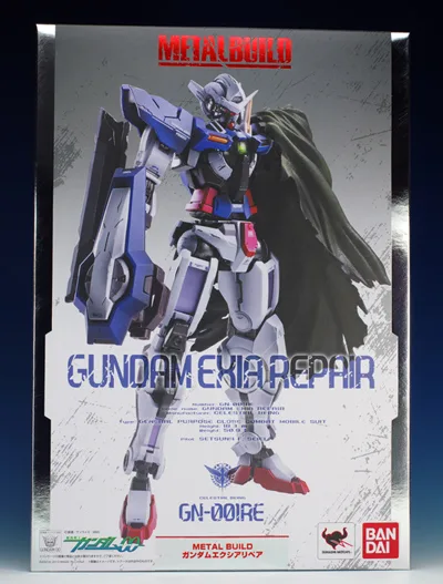 ガンダムエクシア リペアのメタルビルドのパッケージ
