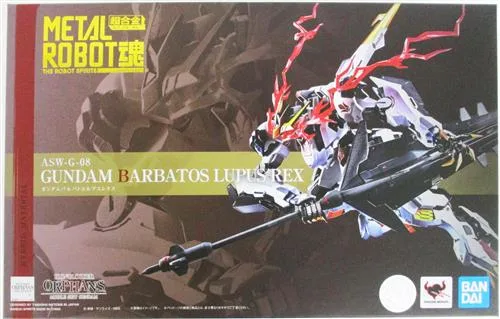 ガンダムバルバトスルプスレクスのMETALROBOT魂のパッケージ