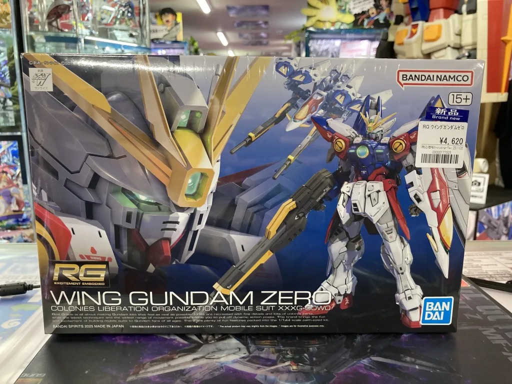 RG ウイングガンダムゼロ ガンプラ 再販