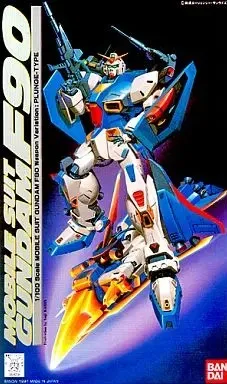 ガンダムF90 P-TYPE (大気圏突入仕様)のプラモデルのパッケージ