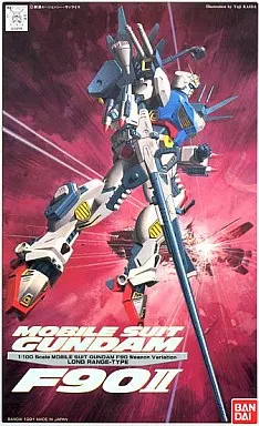 ガンダムF90II Lタイプ(長距離仕様)のプラモデルのパッケージ