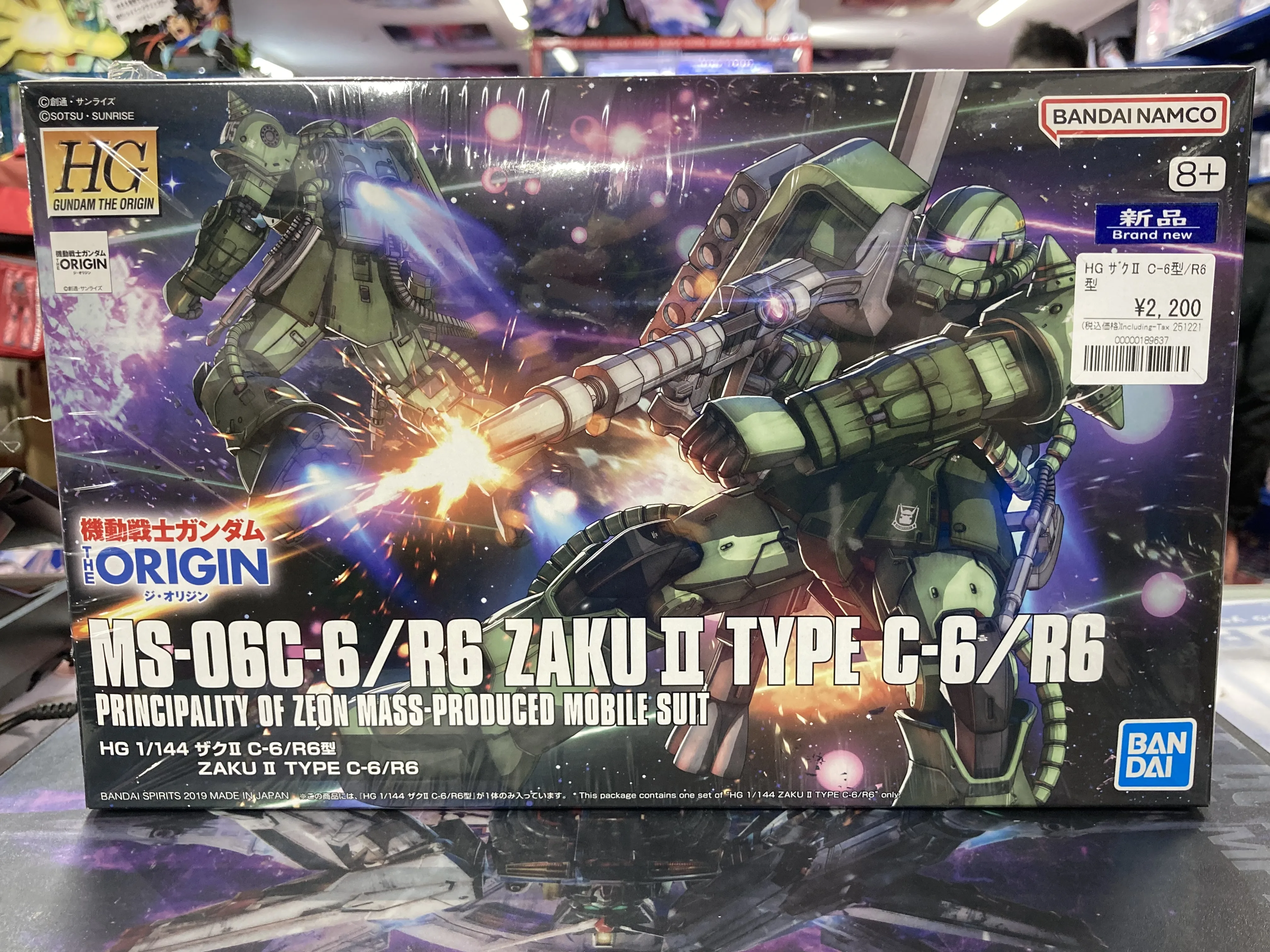 HG 1/144 ザクII C-6/R6型