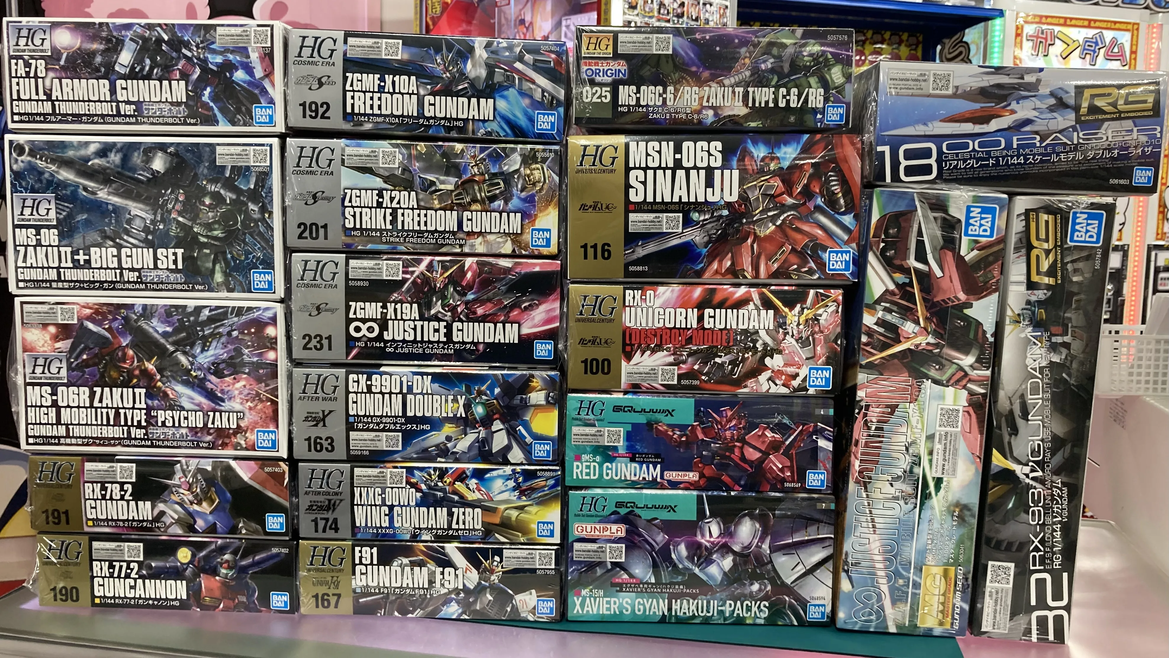 ガンプラ再販】HG 量産型ザク+ビッグ・ガン入荷！サンダーボルト版や