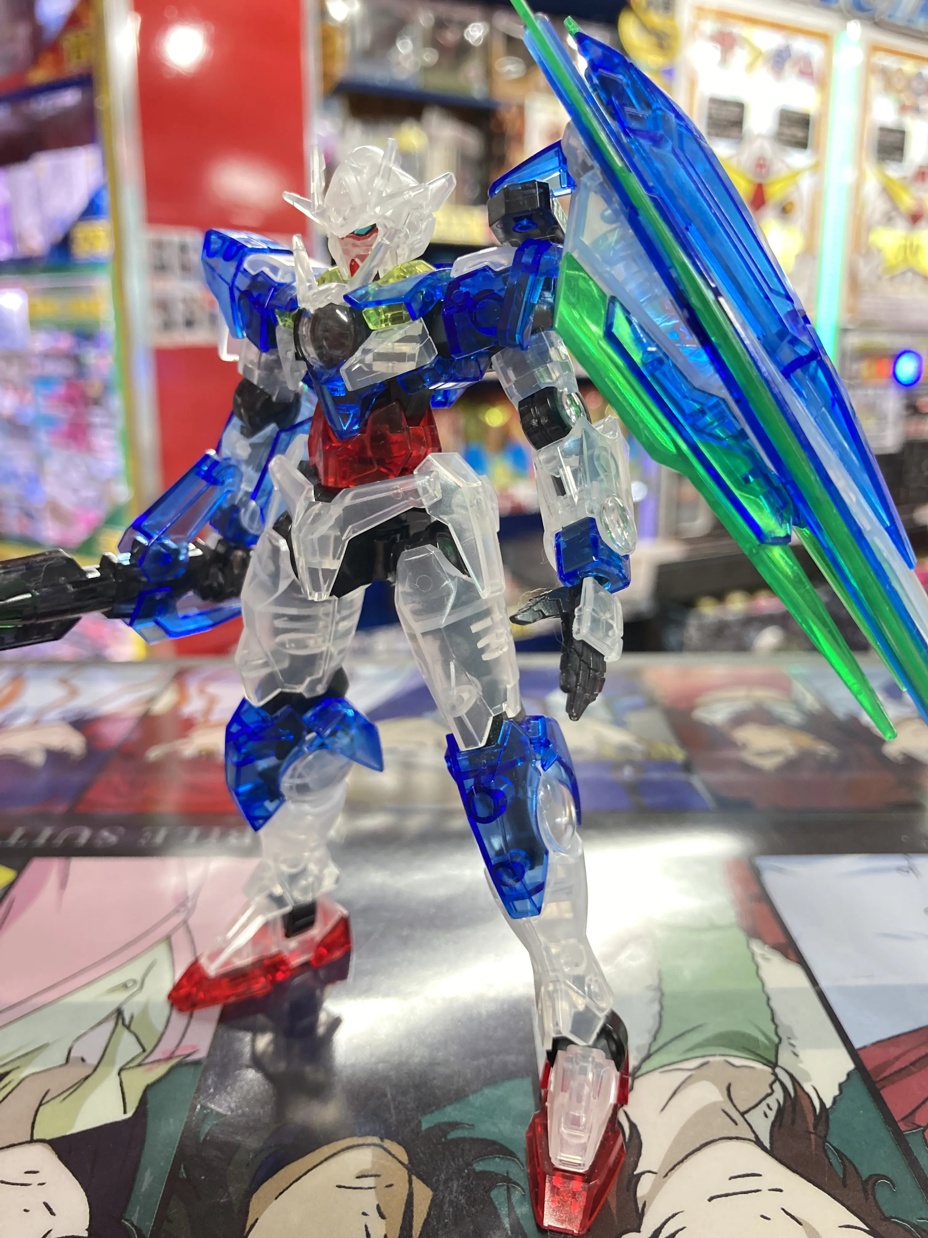 HG 1/144 ダブルオークアンタ クリアカラー